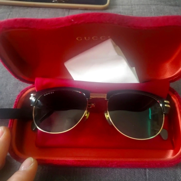 Gucci square frame sunglasses - Picture 1 of 2